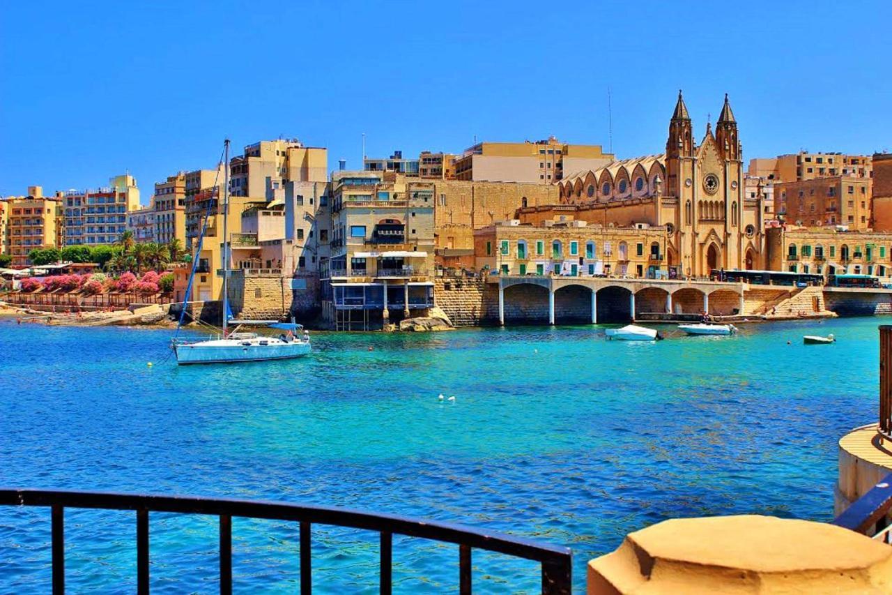 Modern 1Br Maisonette Steps From The Promenade Sliema Exterior foto