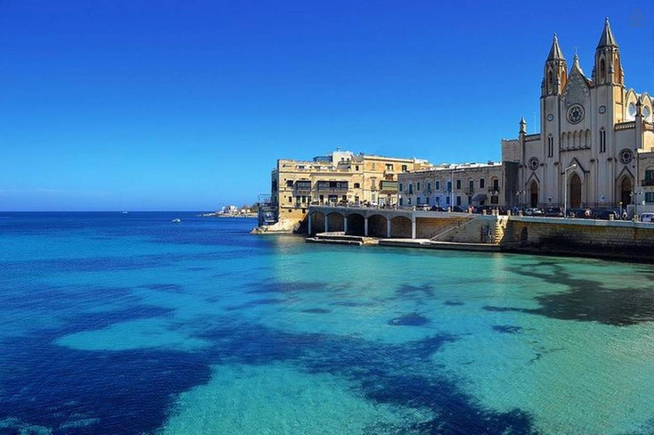 Modern 1Br Maisonette Steps From The Promenade Sliema Exterior foto
